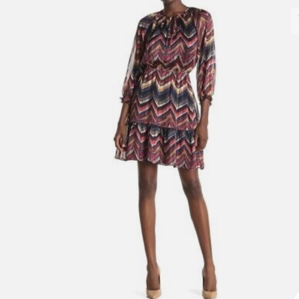 Collective Concepts 3/4 Sleeve Woven Dress